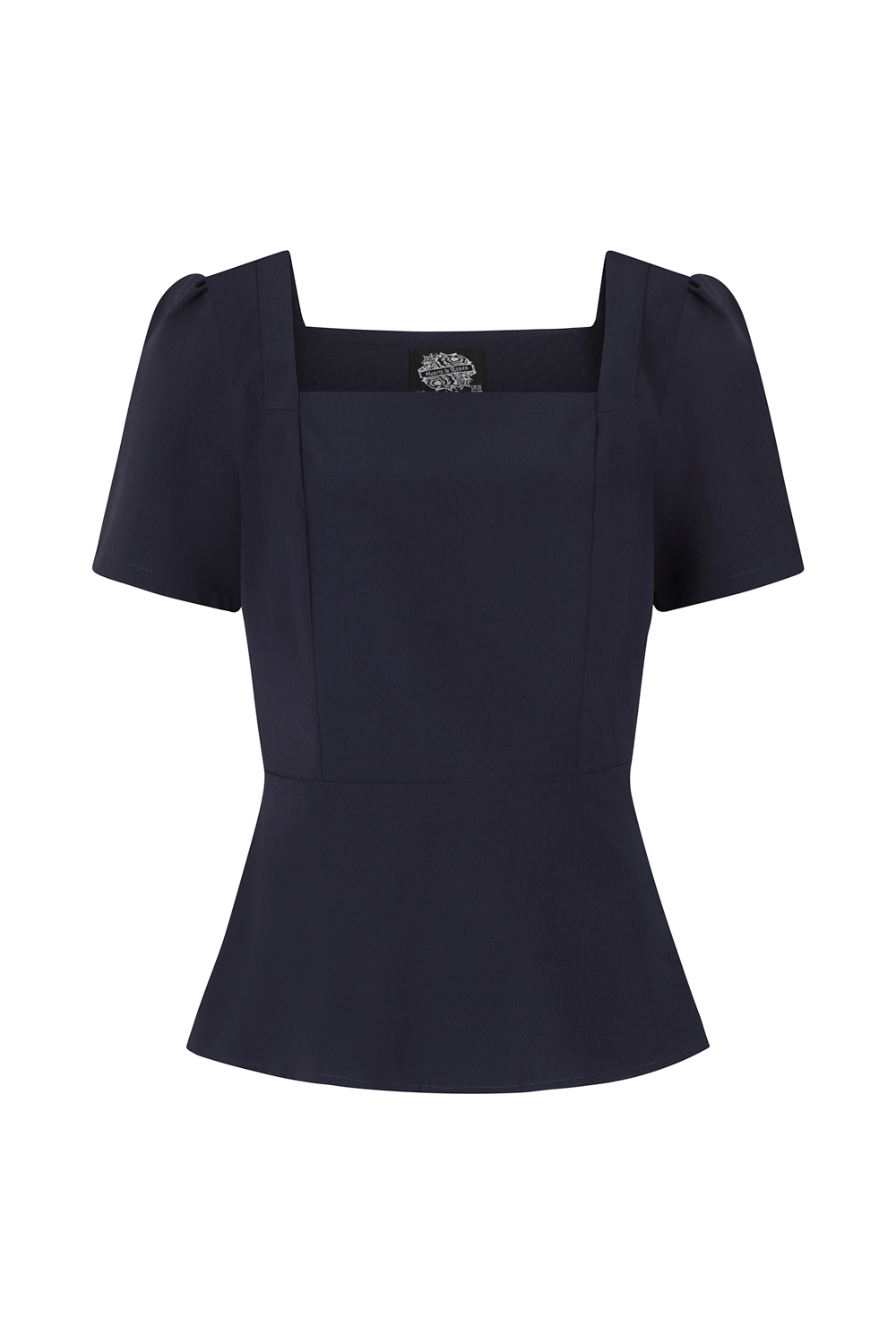 Navy Beatrice Top